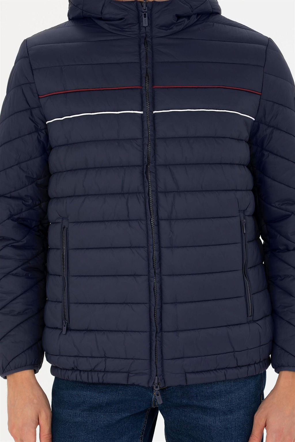 Мужское темно-синее пальто Неожиданная скидка в корзине - U.s. polo assn фото 5