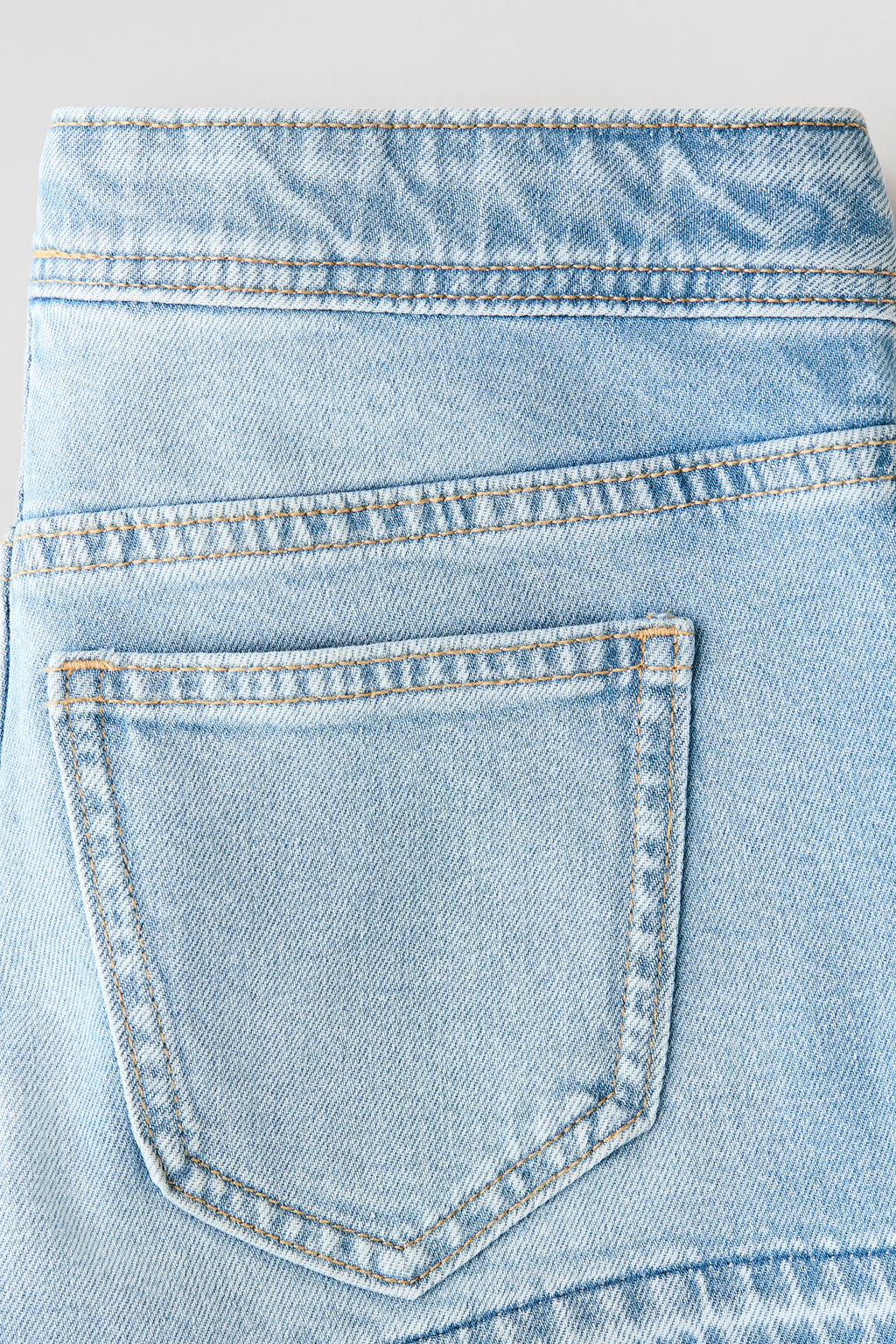 Falda pantal?n cruzada en denim - H&m фото 3