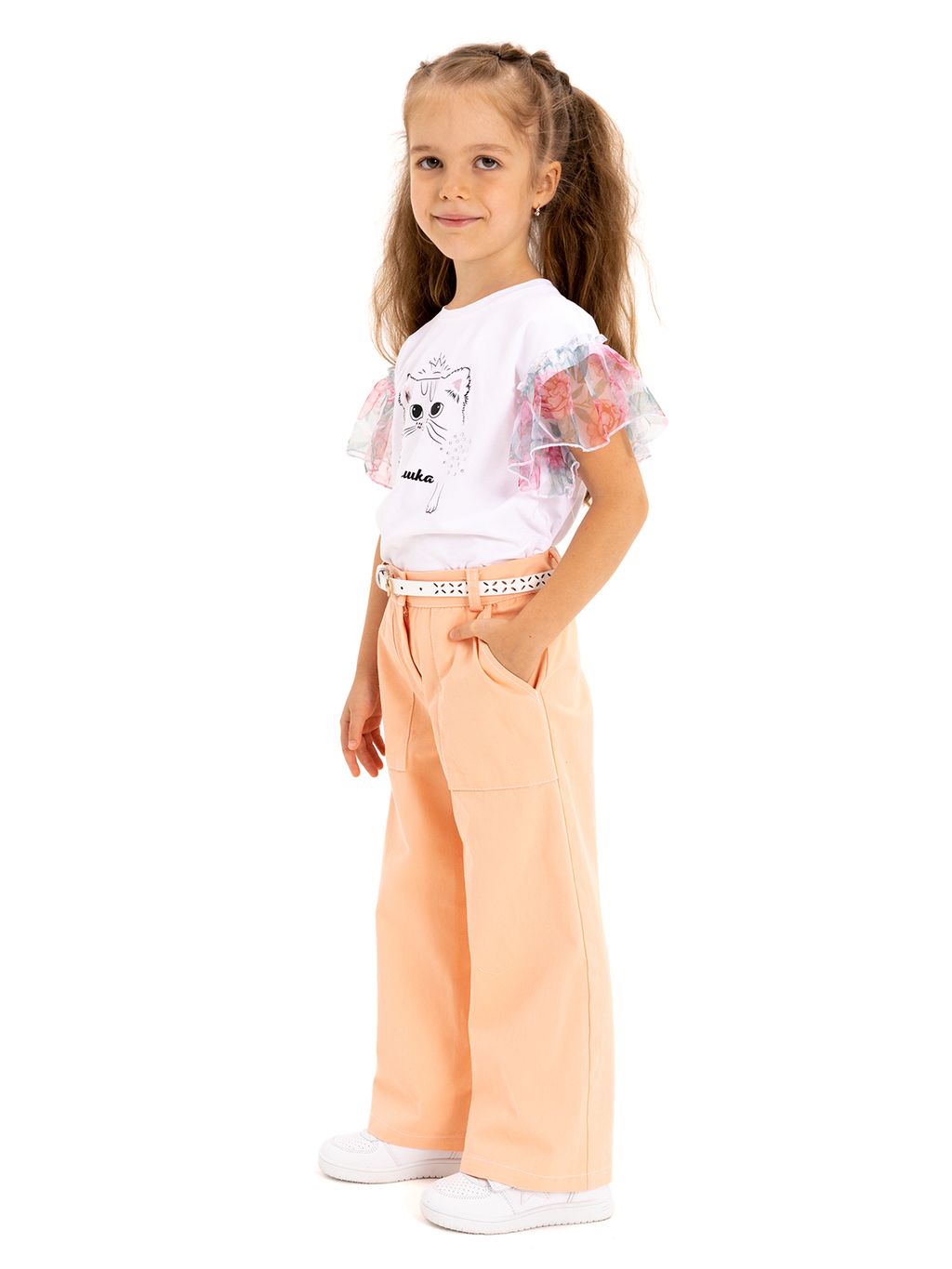 Брюки д/дев. О55908 - Карамелли фото 8