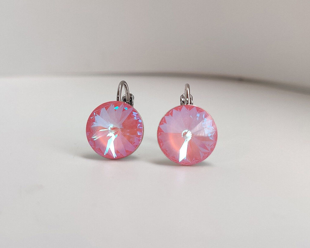 Серьги с кристаллами Swarovski