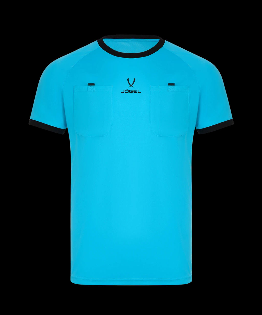 Футболка судейская JOGEL Referee tee, голубой  фото 2