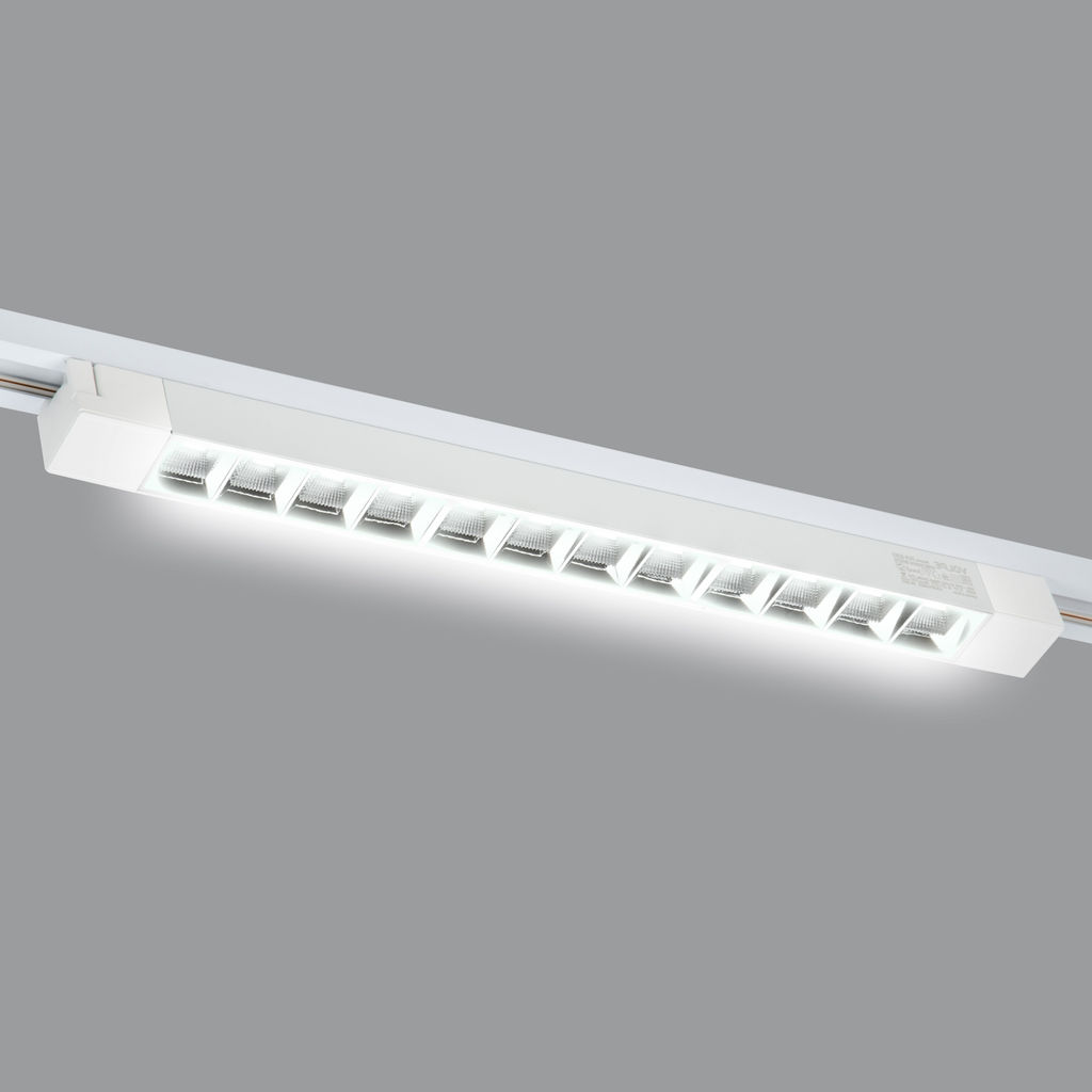ULB-Q282 30W/4000K WHITE Светильник-прожектор светодиодный трековый. Линейный. 2500 Лм. Белый свет (4000К). Корпус белый. ТМ Volpe