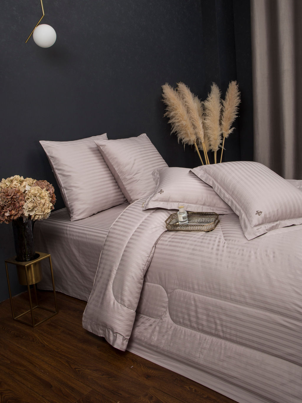 Stripe Royal (бежевый крем) Egypt Cotton комплект