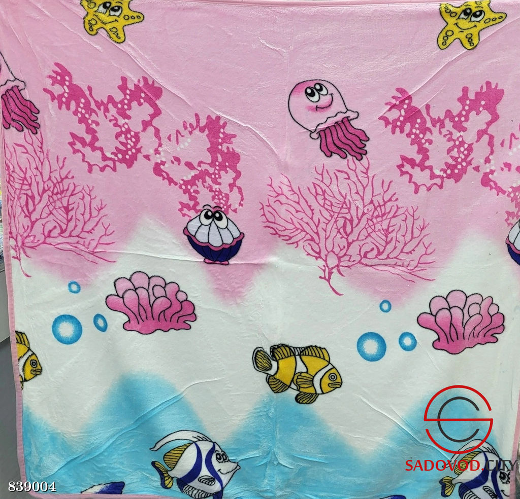 Детский плед из вельсофта