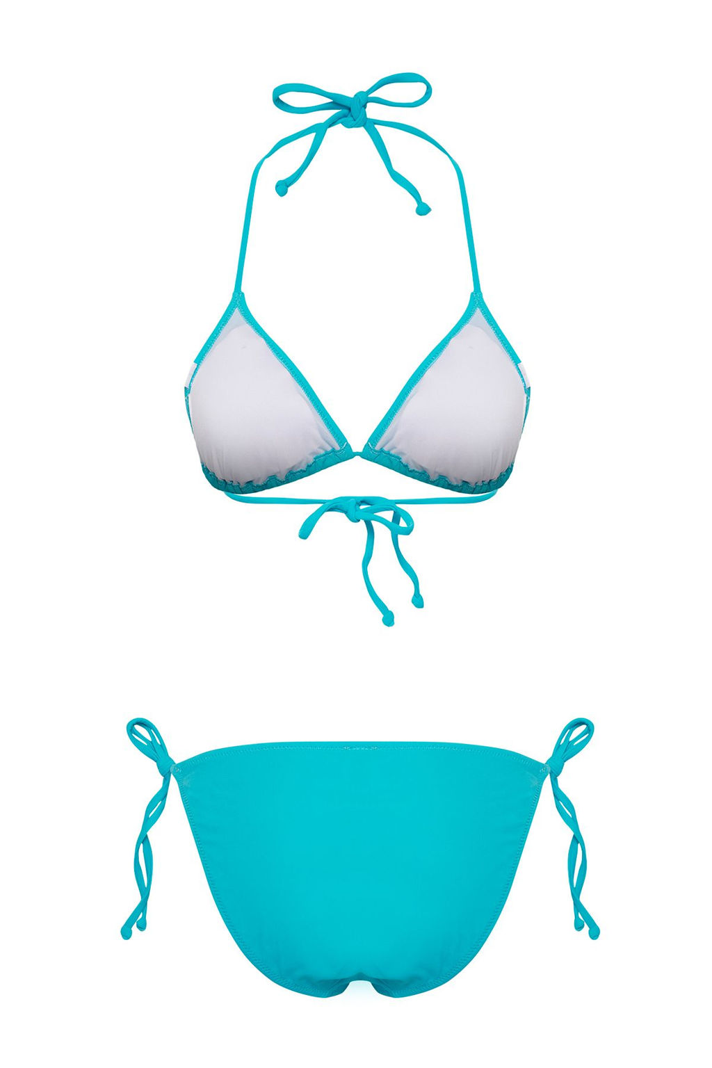 TRENDYOLMILLA Mavi Ucgen Regular Bikini Tak?m? TBESS25BT00152  фото 6