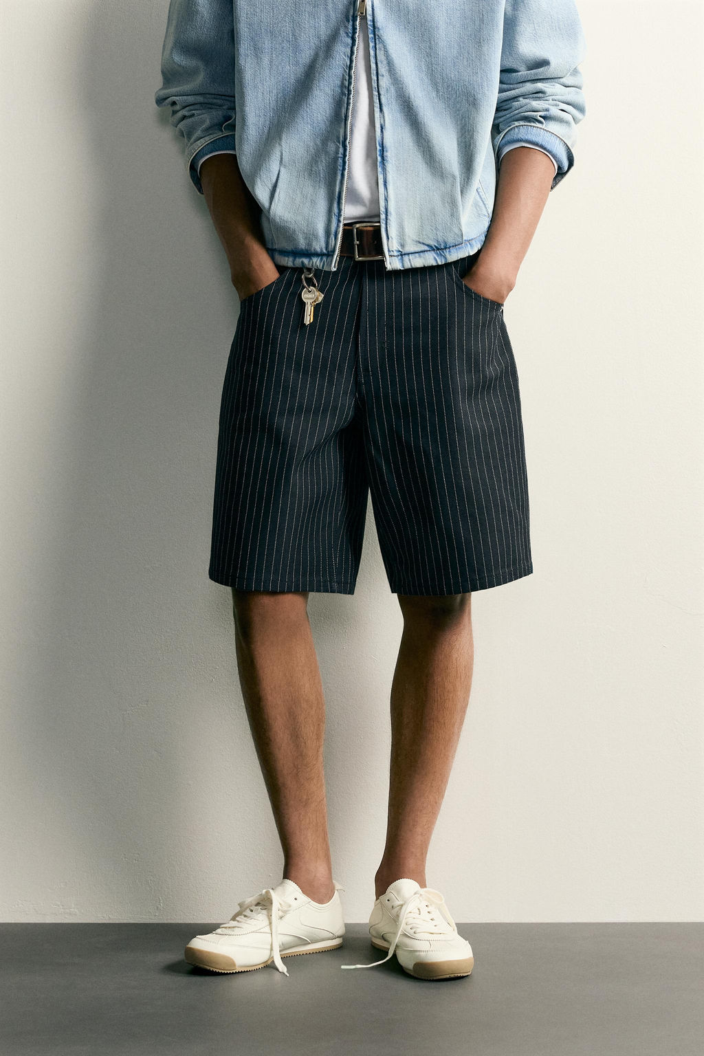 BERMUDA BAGGY FIT RAYA DIPLOM?TICA / Marino oscuro - Zara фото 2