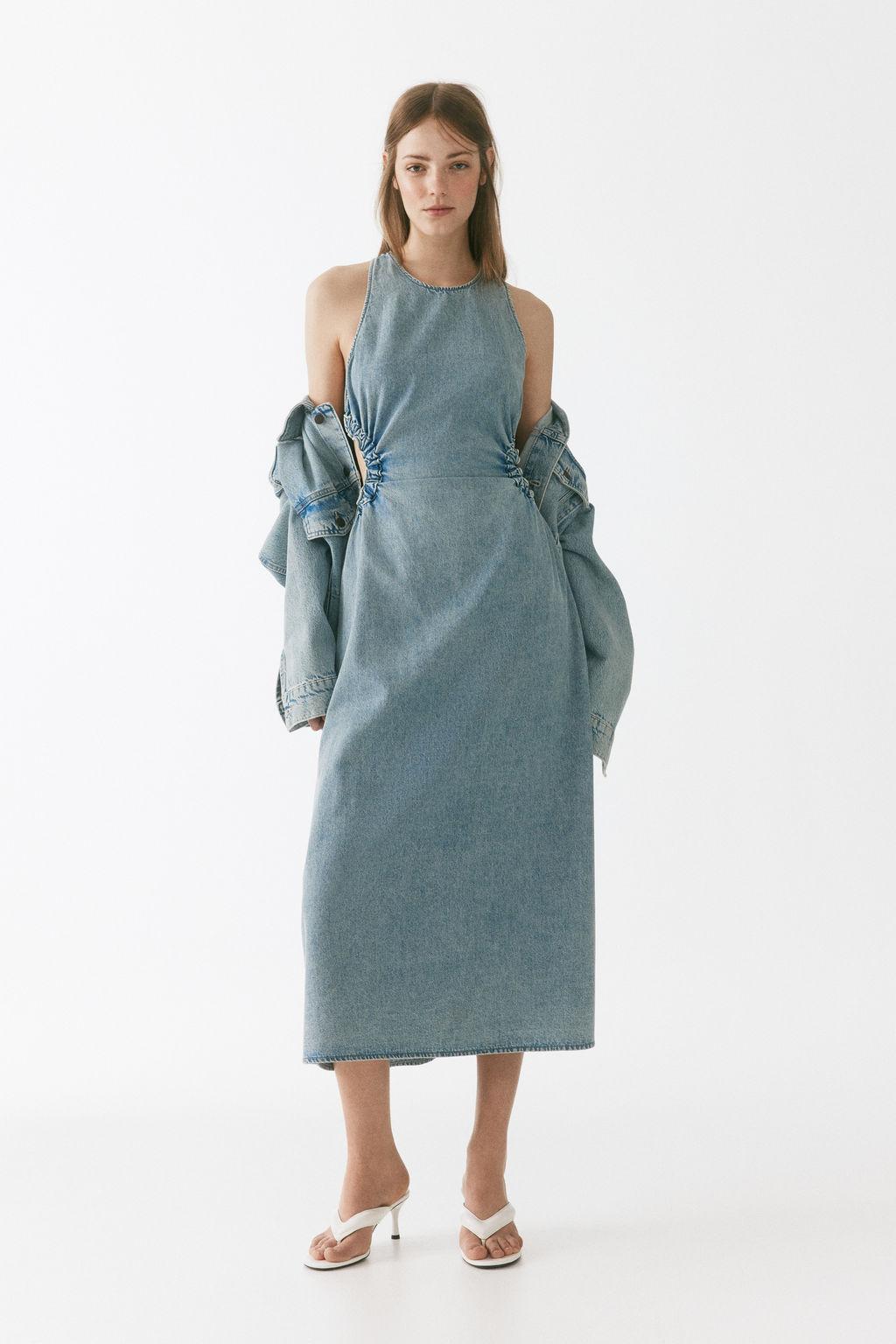 Maxivestido con espalda descubierta - H&m фото 7