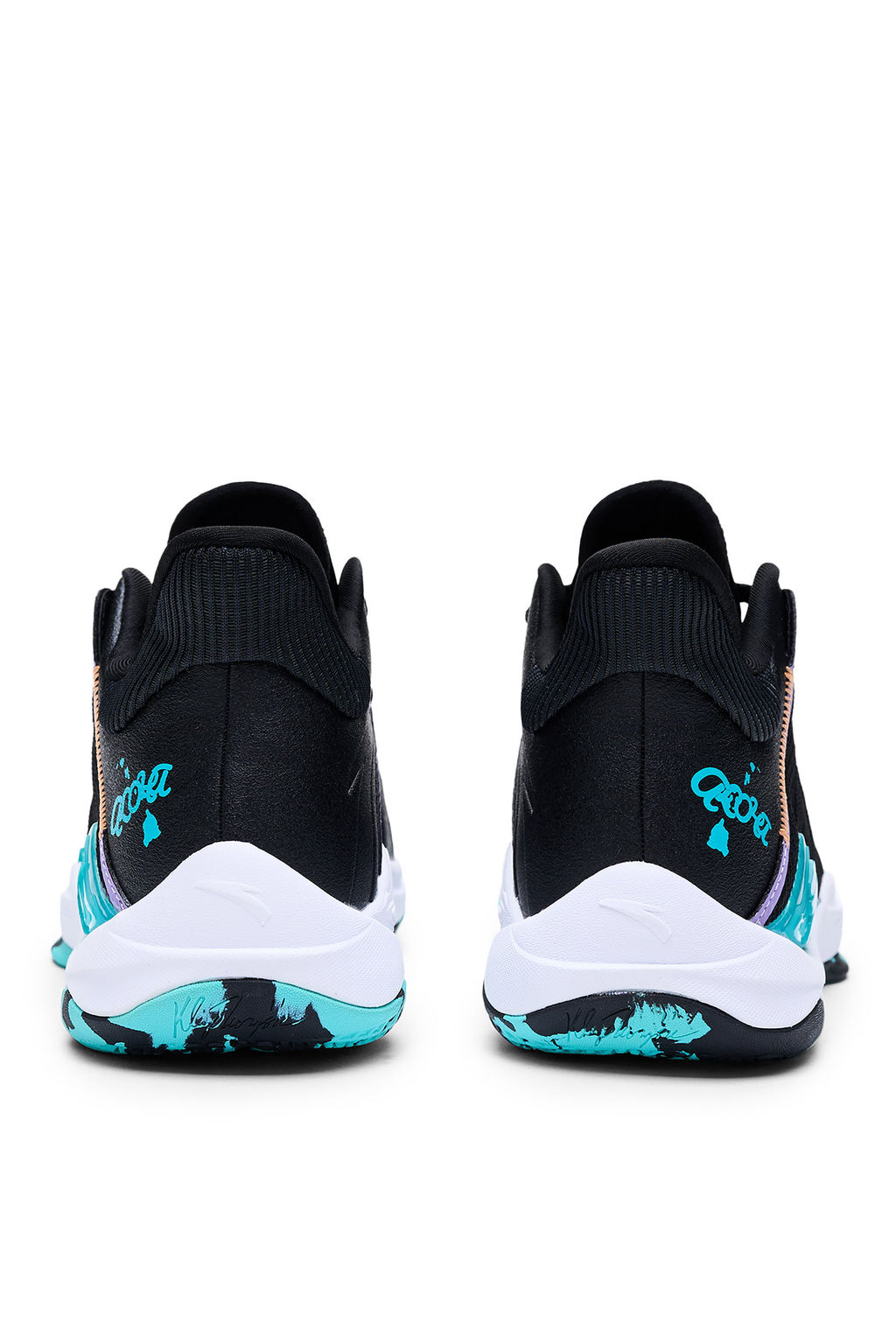 Кроссовки для баскетбола Черный/Фиолетовый - Anta фото 5