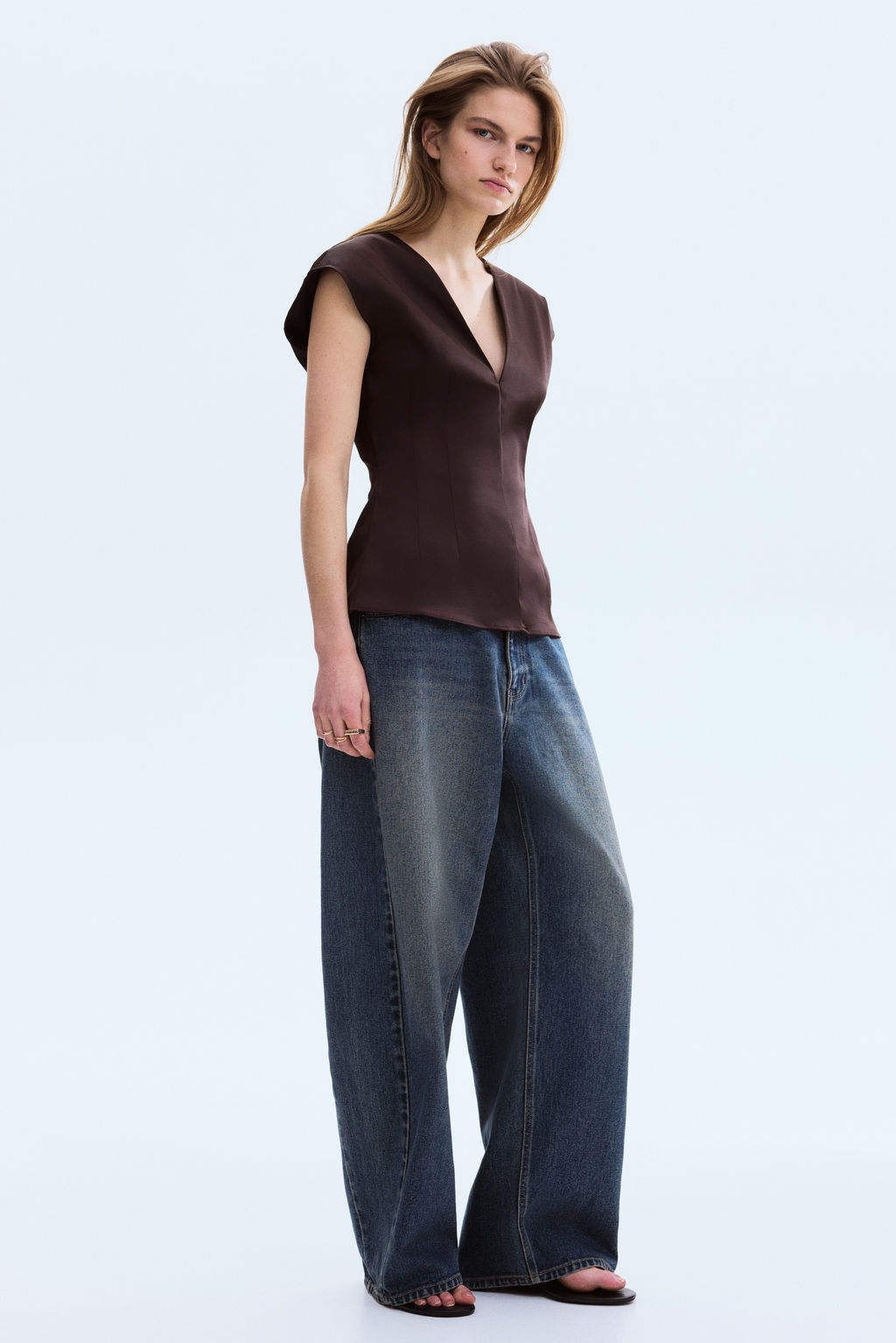 Top con escote en V - H&m фото 2