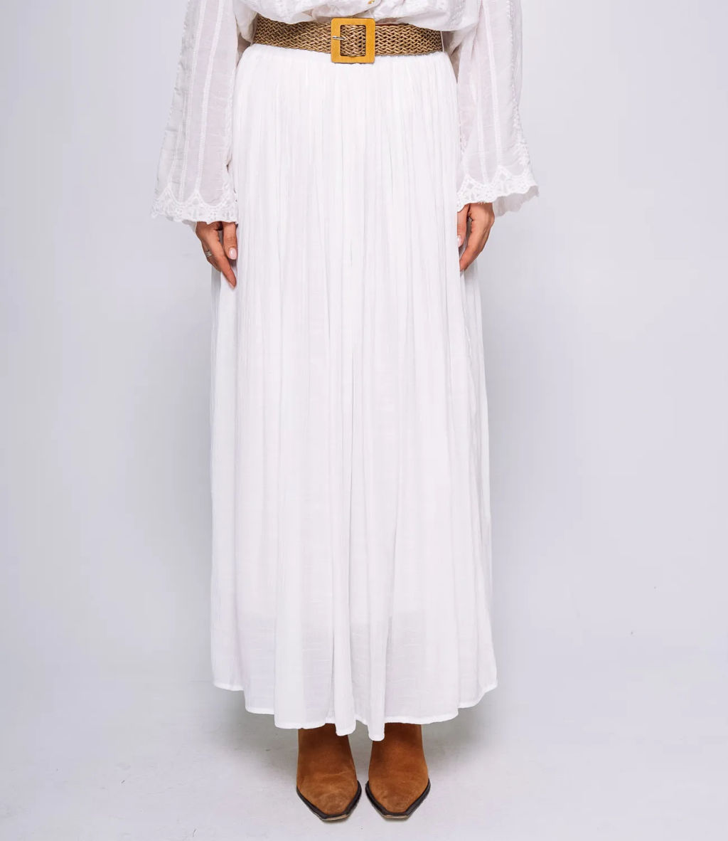 Юбка #КТ1251, белый