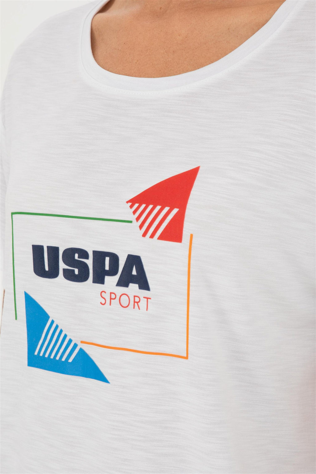 U. S. Polo Assn / Женская белая футболка - U.s. polo assn фото 7