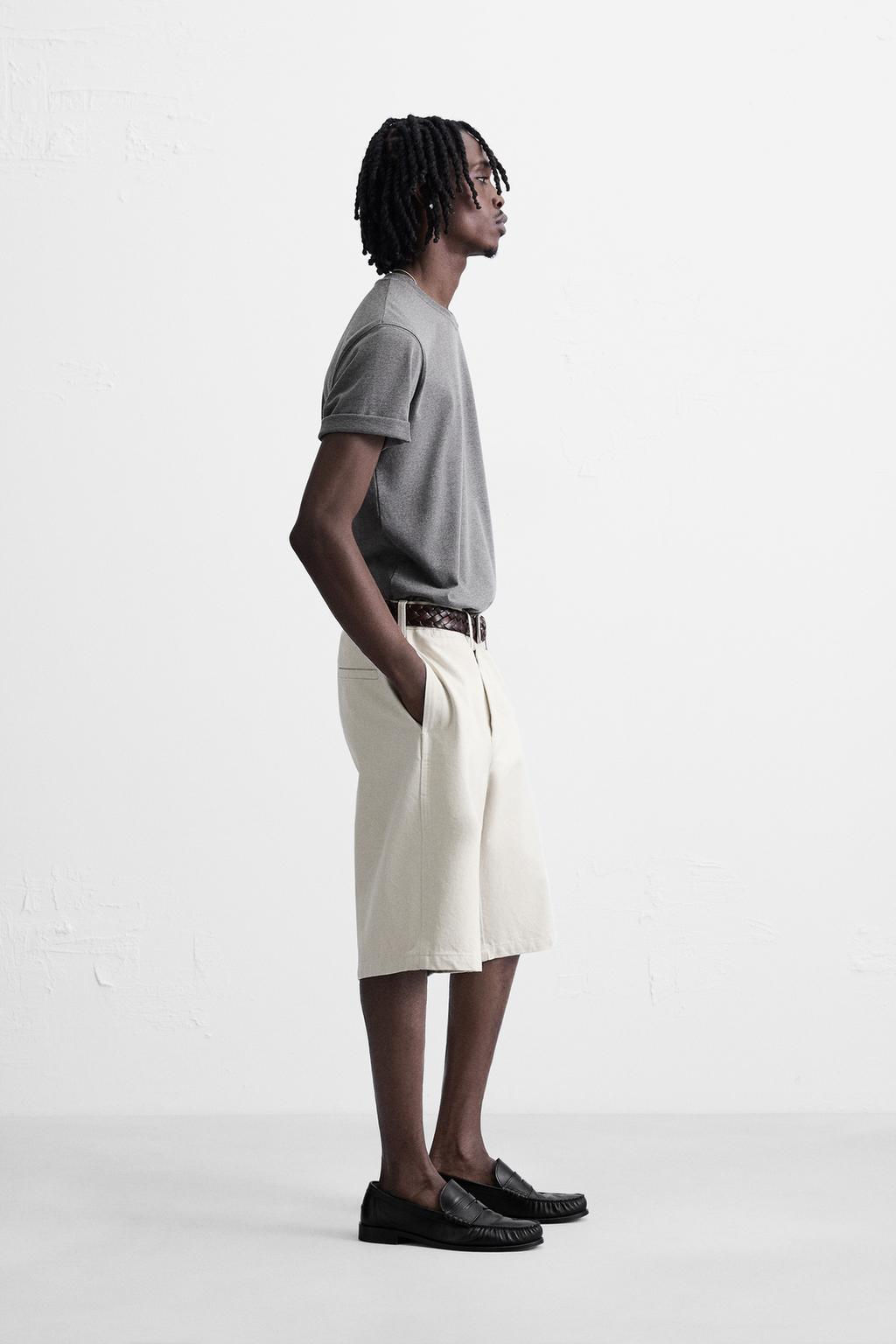 BAGGY FIT BERMUDA SHORTS - Zara фото 4