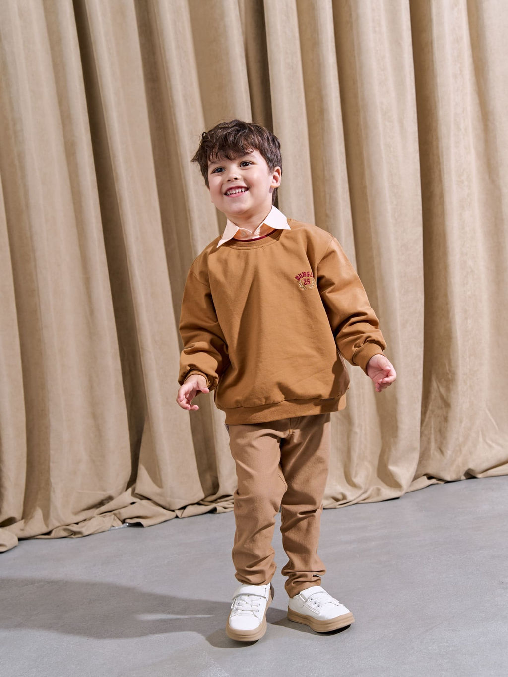 Свитшот облегченный Орех - Bungly фото 5