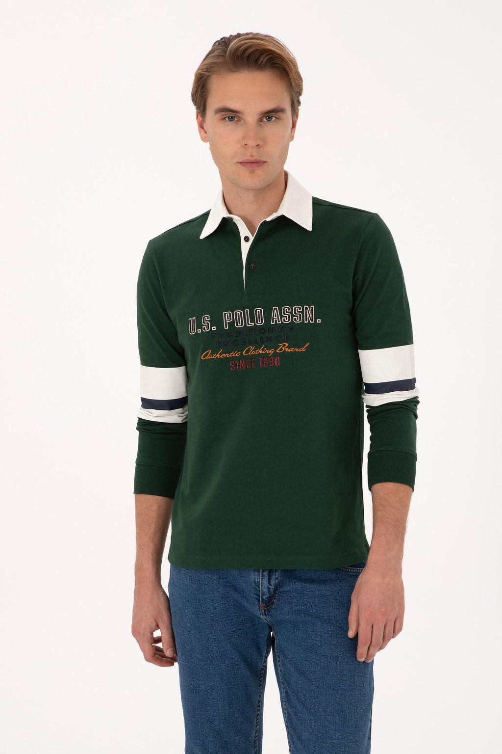 Erkek Koyu Ye_il Sweatshirt - U.s. polo assn фото 3
