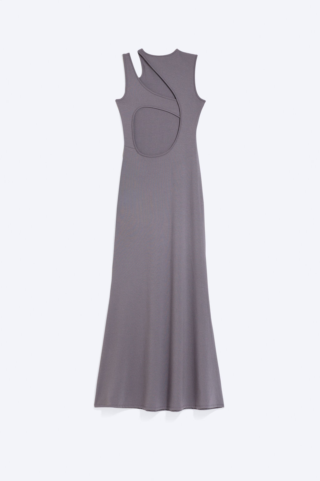 Maxivestido con recorte