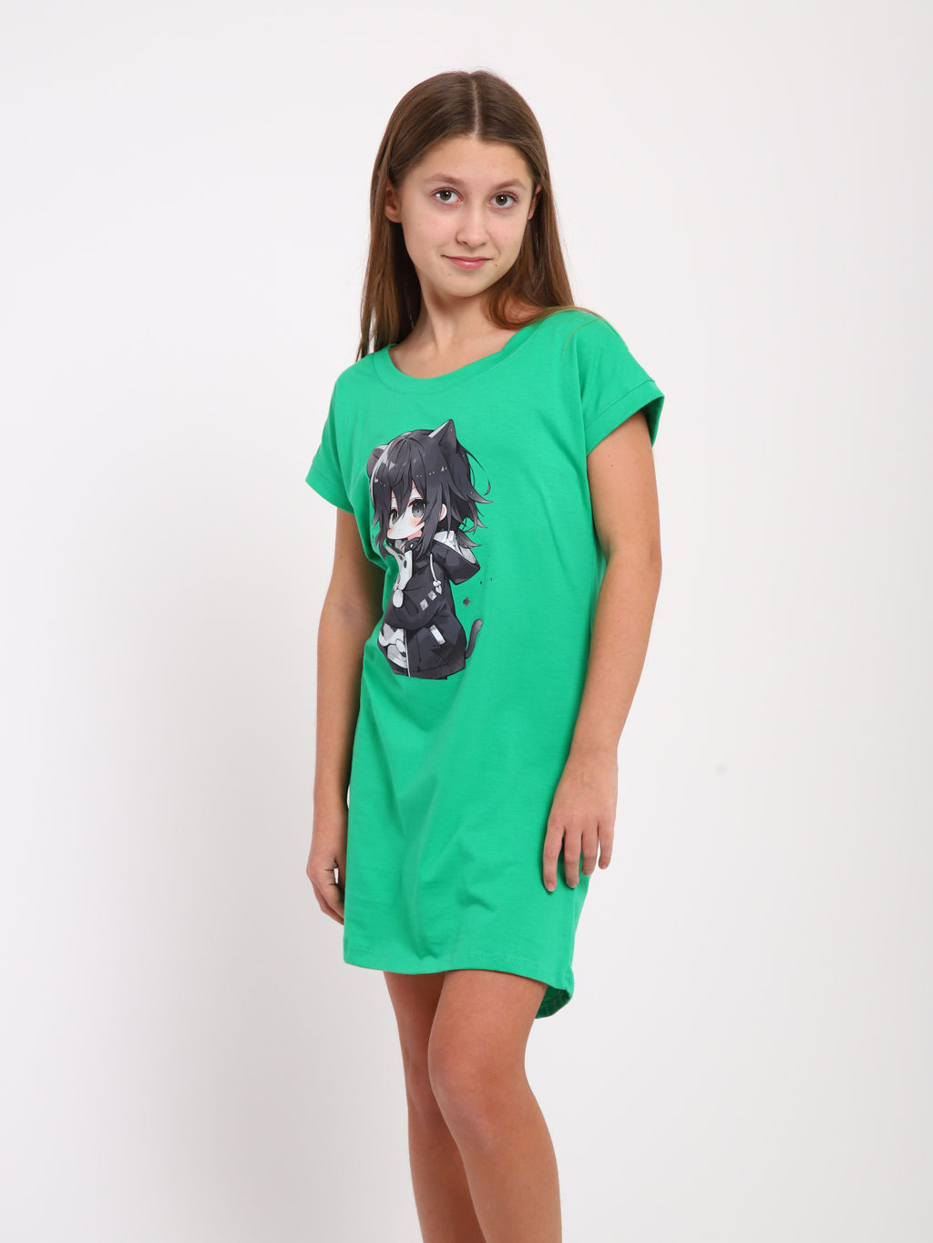 Туника "Малышка" зеленый