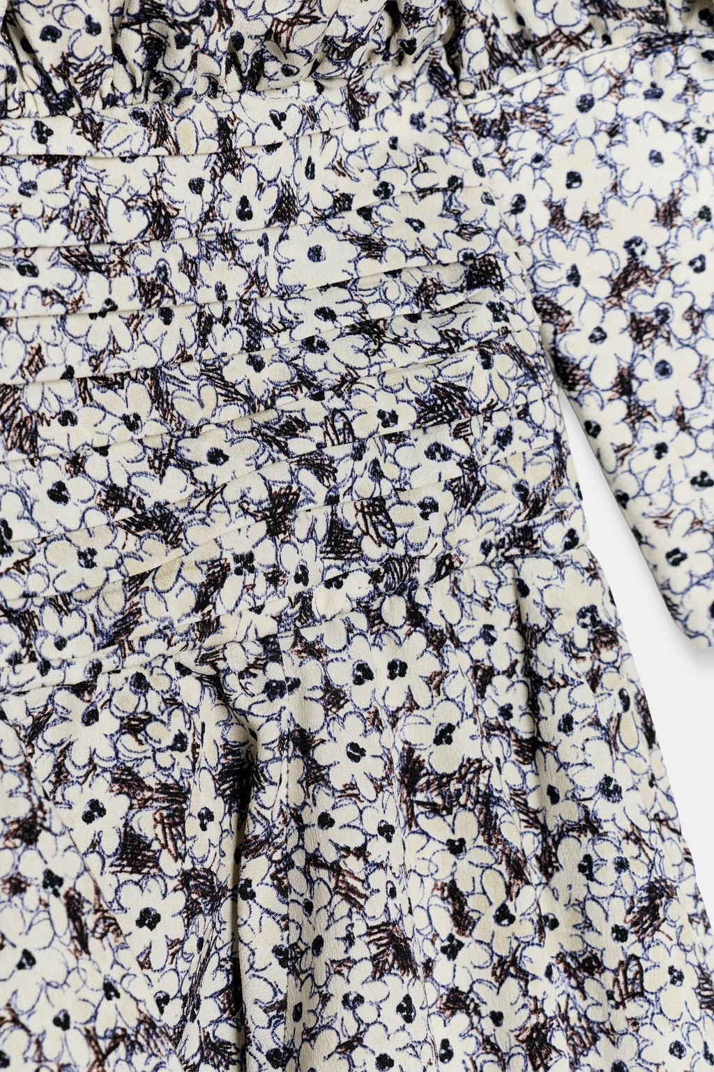 VESTIDO CORTO ESTAMPADO ZW COLLECTION / Multicolor - Zara фото 6