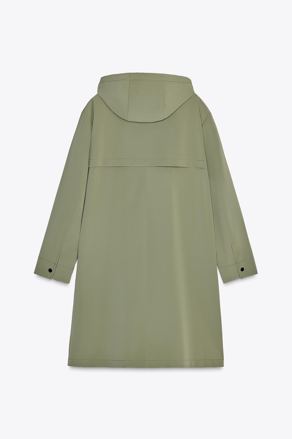 RUBBERISED HOODED JACKET - Zara фото 8