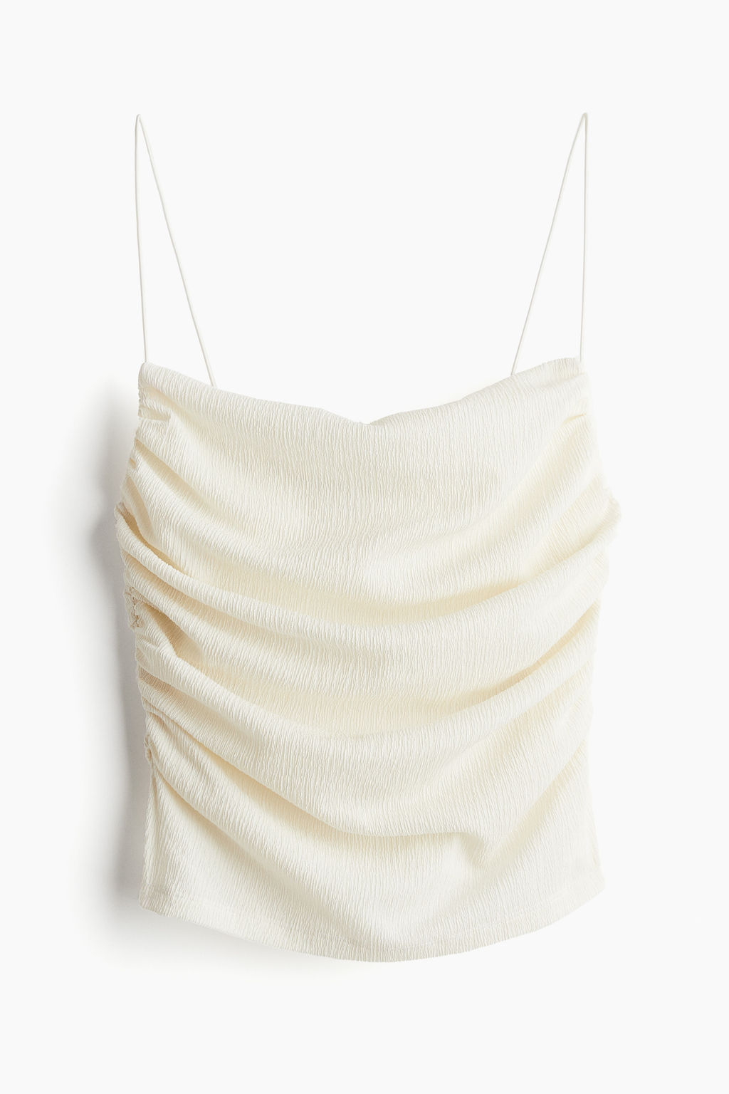 Top drapeado con tirantes espagueti - H&m фото 7