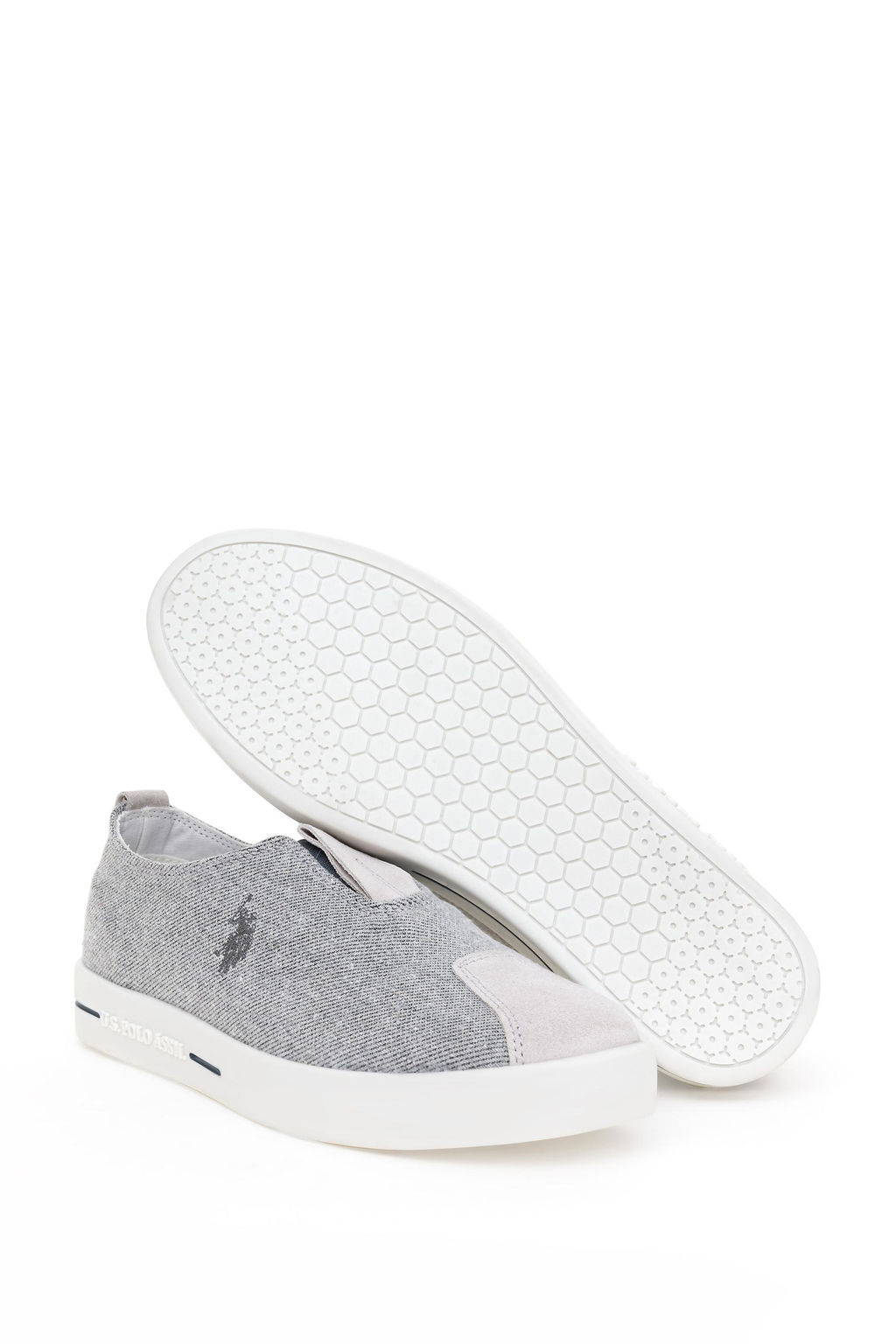 Мужские серые туфли - U.s. polo assn фото 14