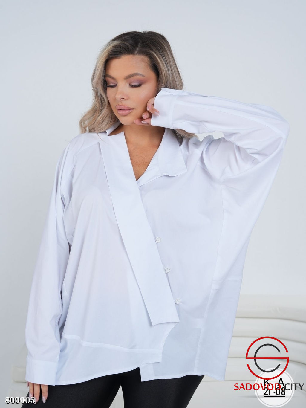 рубашка женская из хлопка