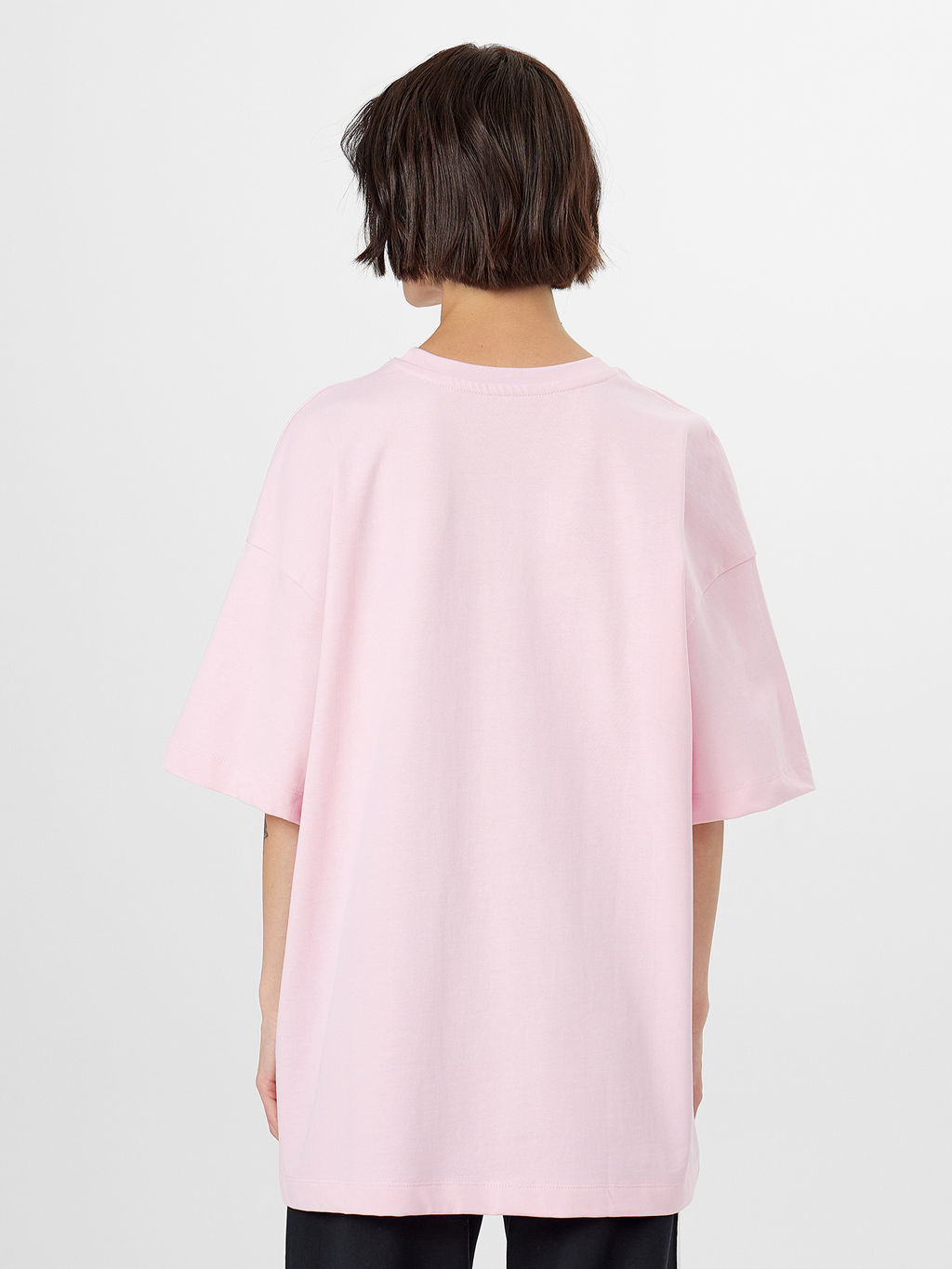 Футболка Mark Formelle женская розовая с печатью хлопок  фото 2