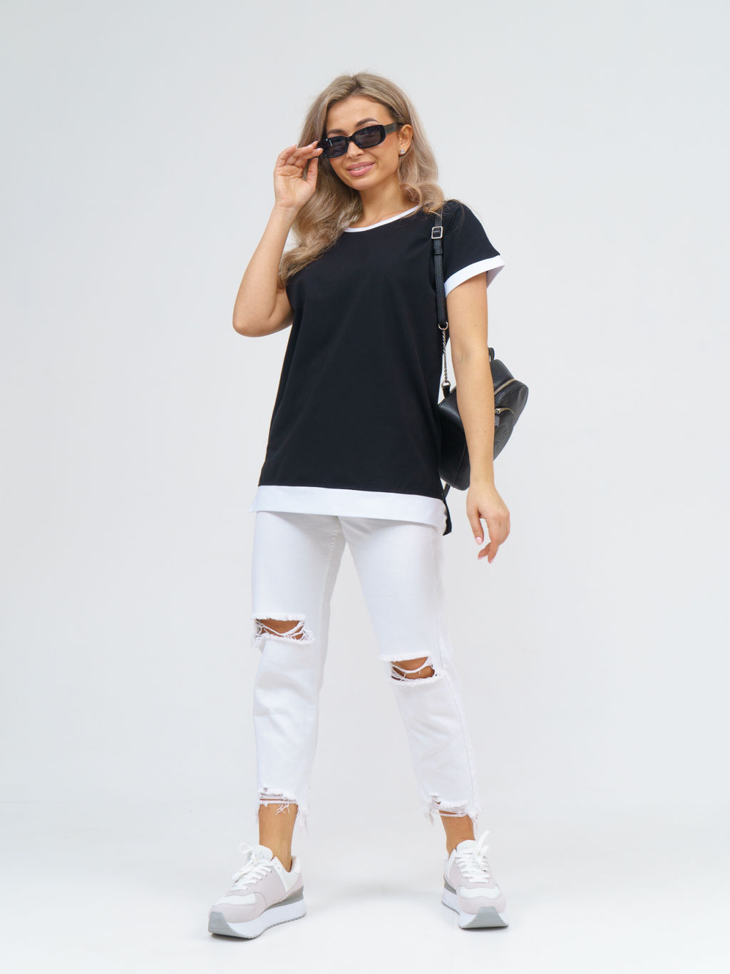 863 Футболка "Чёрный"