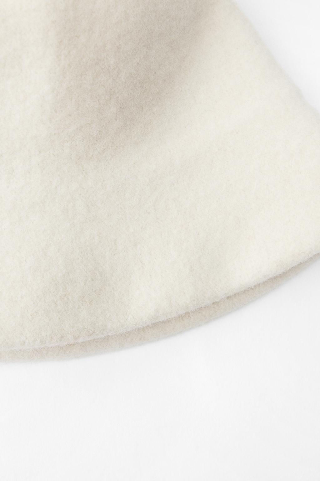 WOOL BLEND BUCKET HAT - Zara фото 9