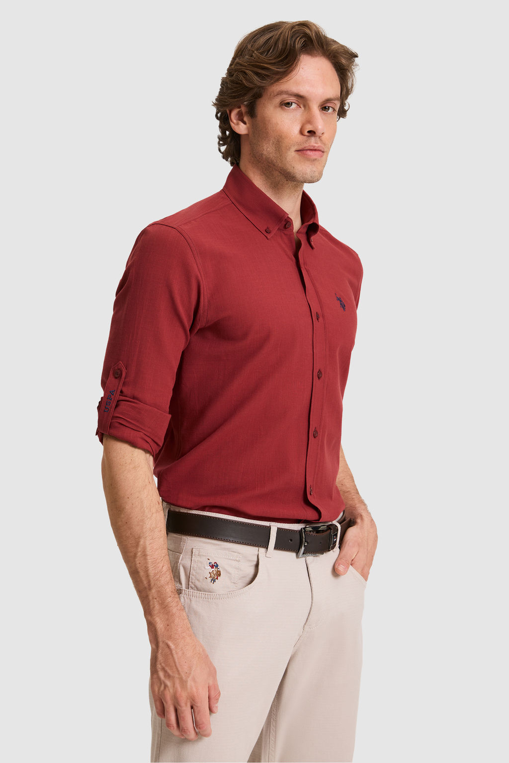 Erkek Vi_ne Uzun Kollu Basic G_mlek - U.s. polo assn фото 3