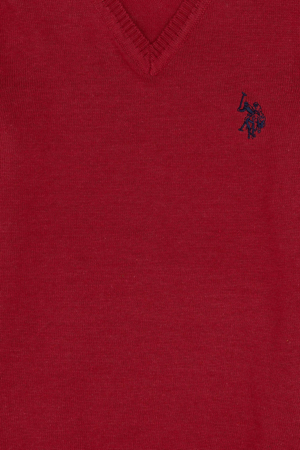 K_z _ocuk Vi_ne V Yaka Basic Kazak Sepette S_rpriz _ndirim - U.s. polo assn фото 3