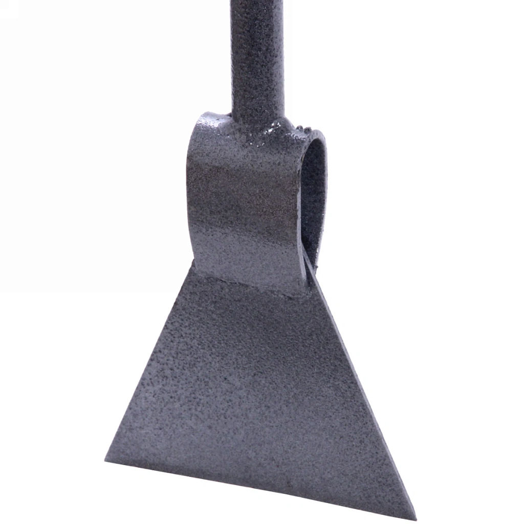 Цена за 5 шт. Ледоруб-топор 155*1350 мм, сварной, с металлическим черенком и пластиковой ручкой