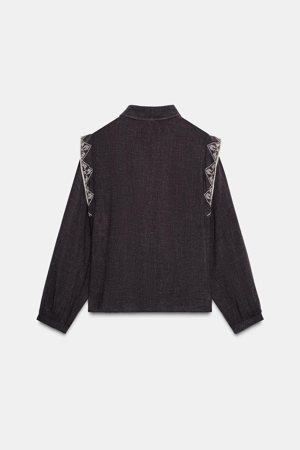 EMBROIDERED BLOUSE - Zara фото 5