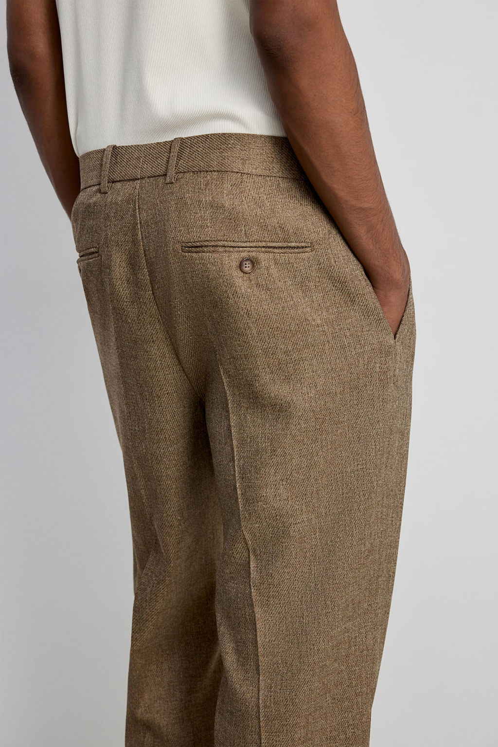 Pantalon sastre Loose Fit - H&m фото 4