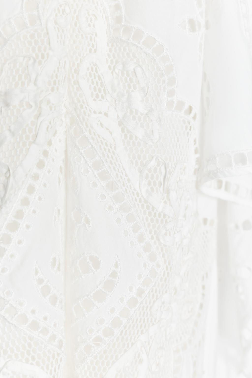 ZW COLLECTION EMBROIDERED DRESS - Zara фото 4