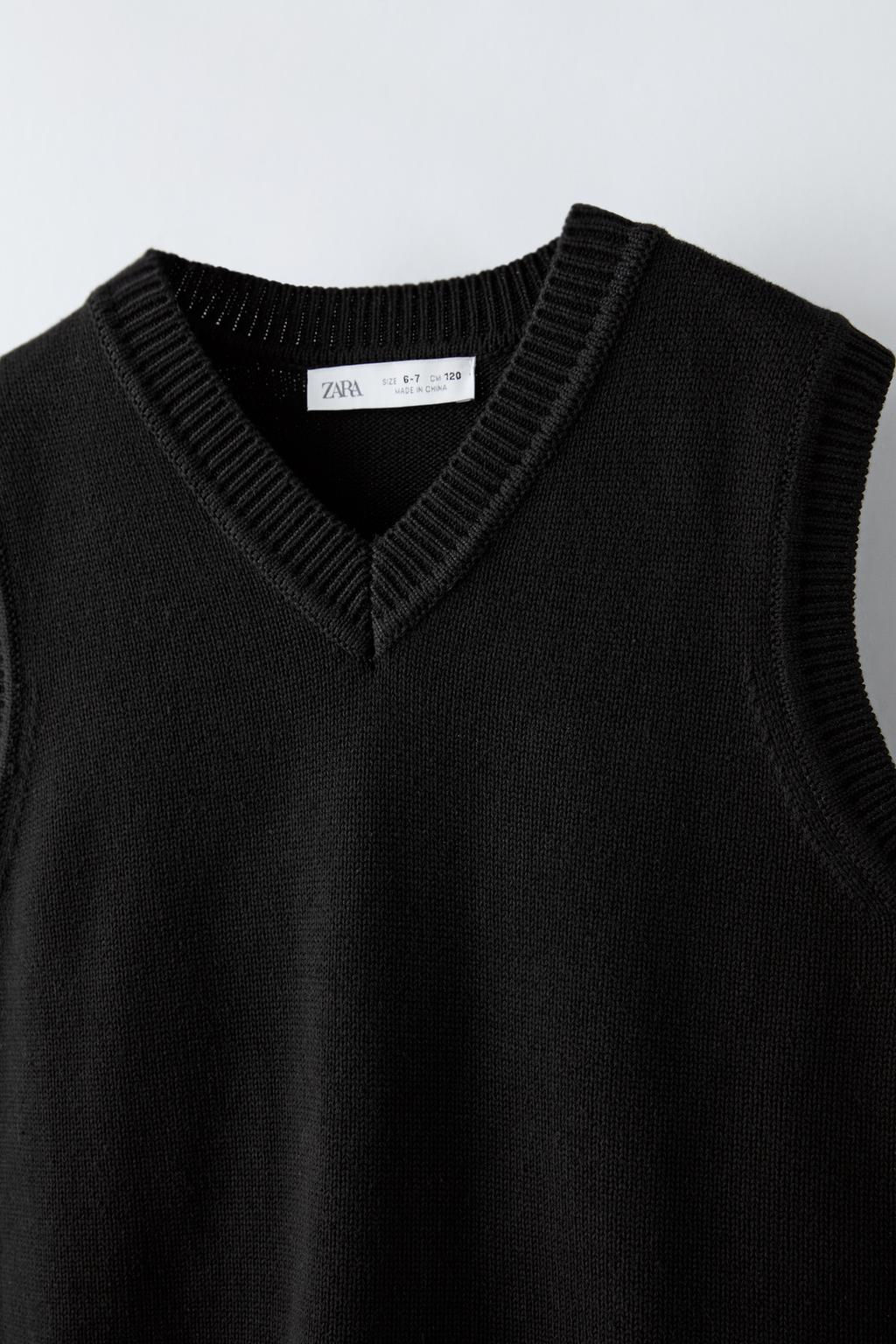 KNITTED WAISTCOAT - Zara фото 6