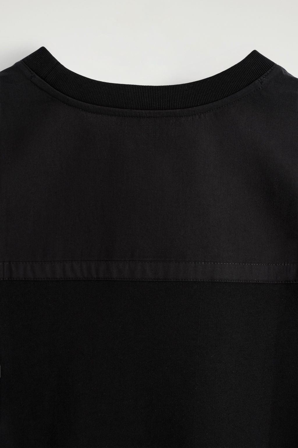 CAMISETA DE ALGOD?N CON PANELES DE POPELINA - H&m фото 4