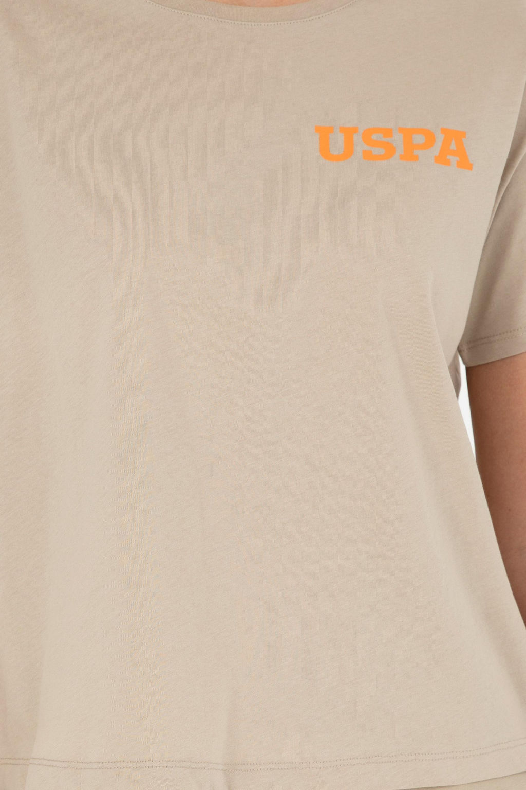 Женская футболка светло-хаки - U.s. polo assn фото 13