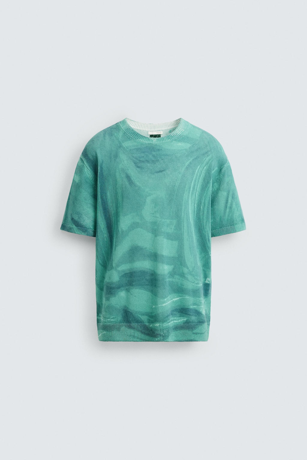GRAPHIC PRINT KNIT T-SHIRT  OTIS KWAME KYE QUAICOE - Zara фото 15
