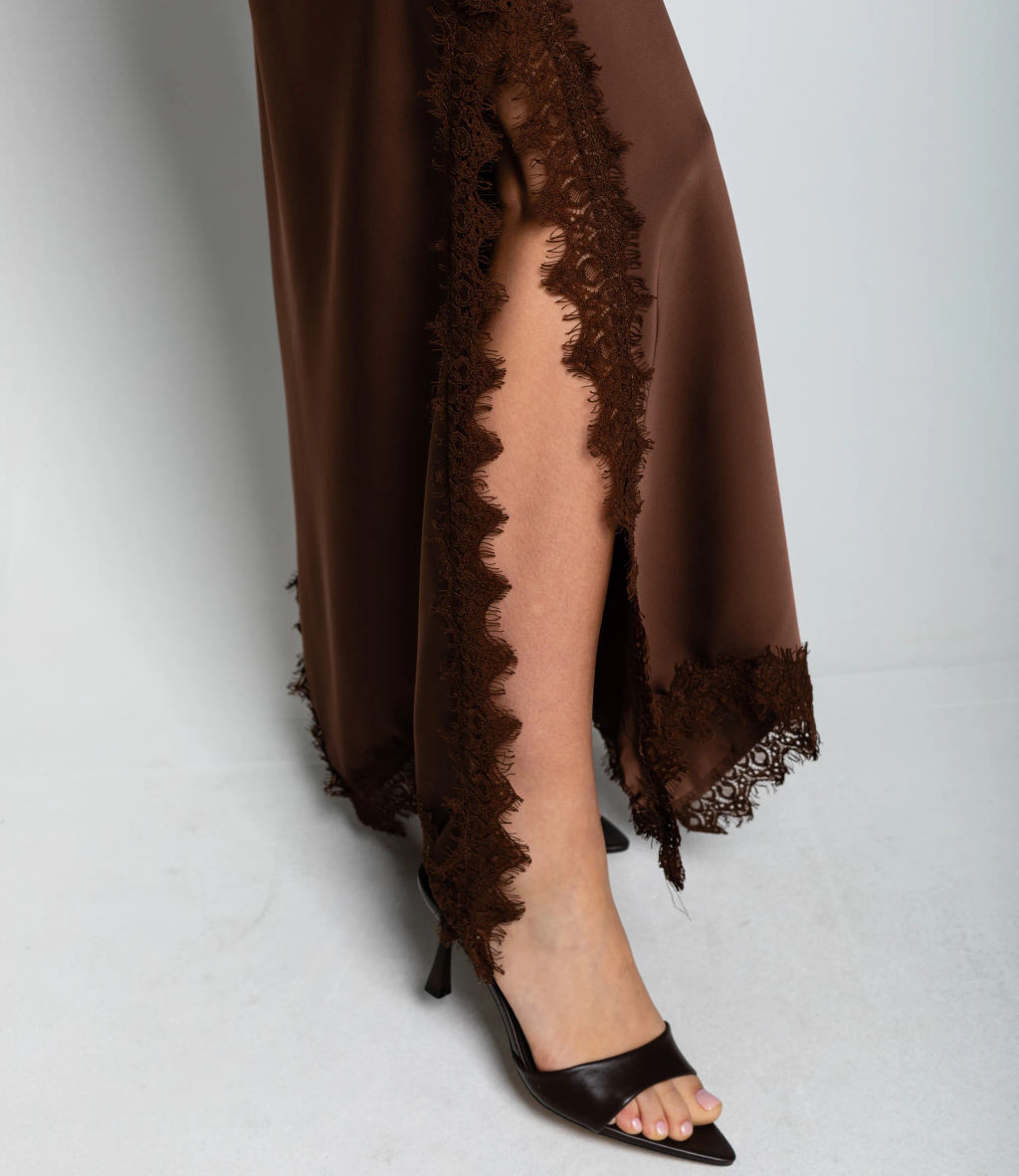 Платье #КТ2607 (4), шоколадный - Dommod фото 5