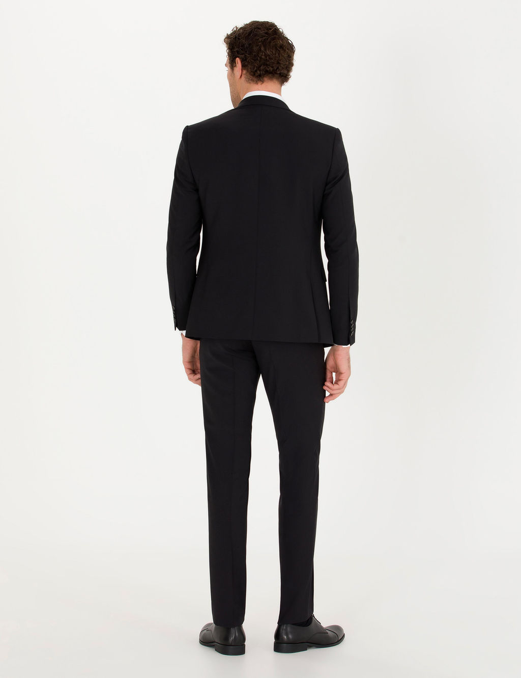 Черный костюм узкого кроя - Cacharel фото 11