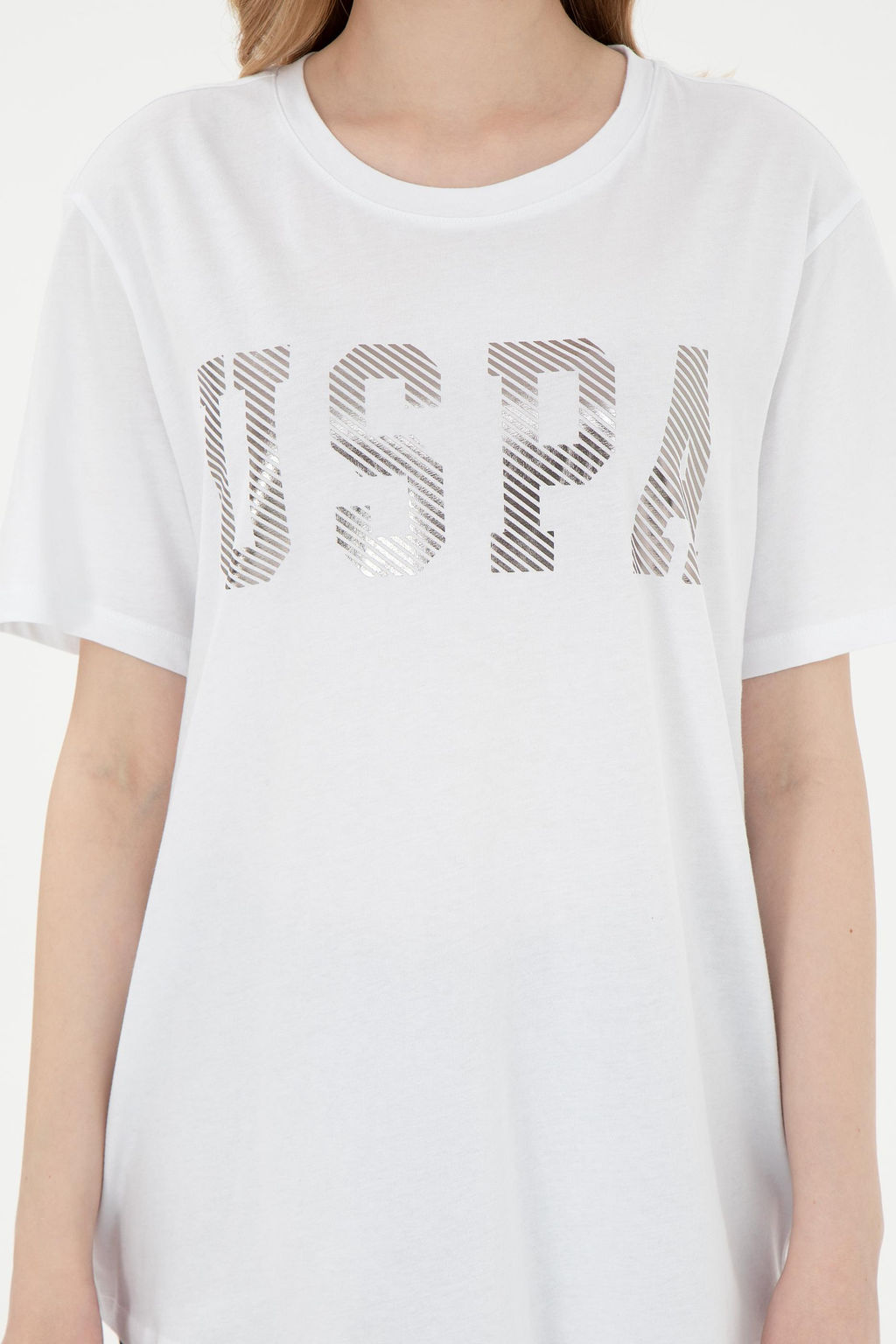 Kad_n Beyaz Basic Ti__rt Sepette S_rpriz _ndirim - U.s. polo assn фото 6