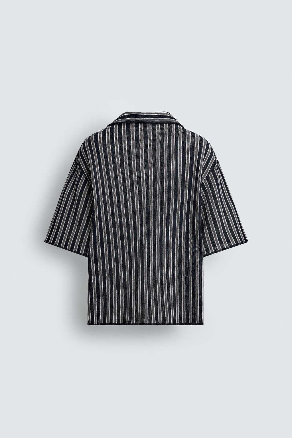 STRIPED JACQUARD SHIRT - Zara фото 8