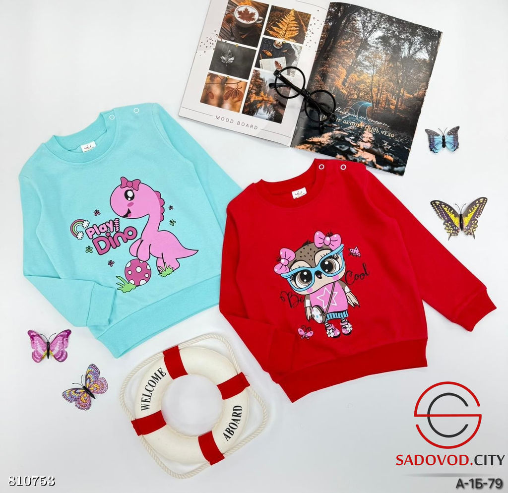 Кофта для девочки с рисунком - Bruno фото 6