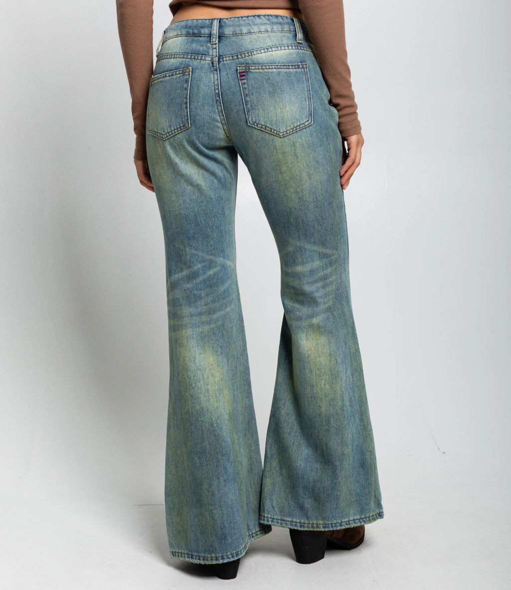 Джинсы #КТ3239, голубой - Dommod фото 4