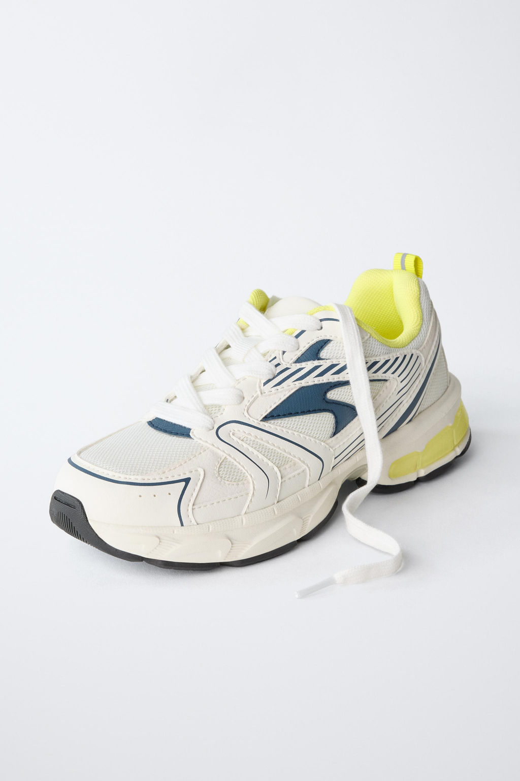 ZAPATILLA DEPORTIVA CONTRASTE COLOR / Blanco - Zara фото 3