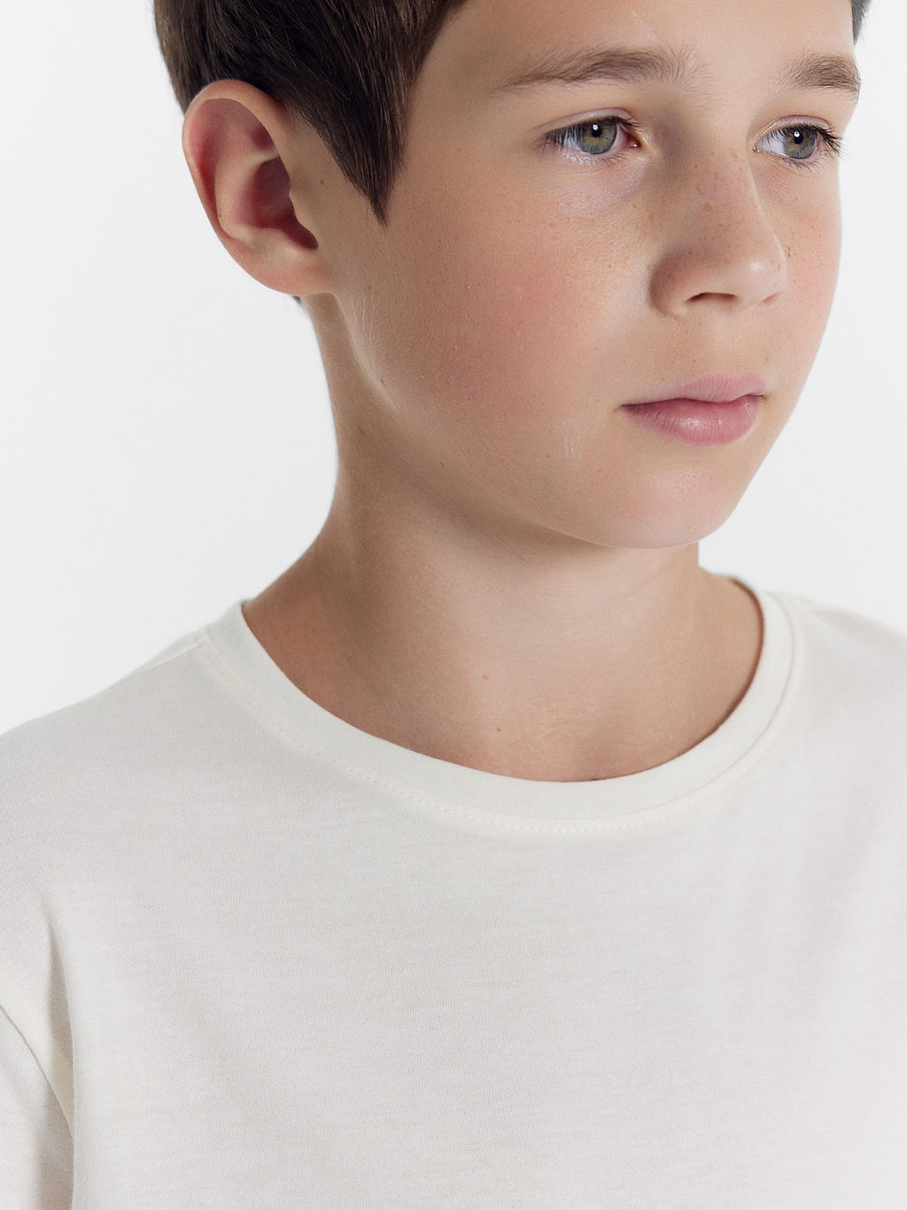 Комплект для мальчиков (футболка, шорты) молочно-голубой с печатью - Mark formelle фото 4