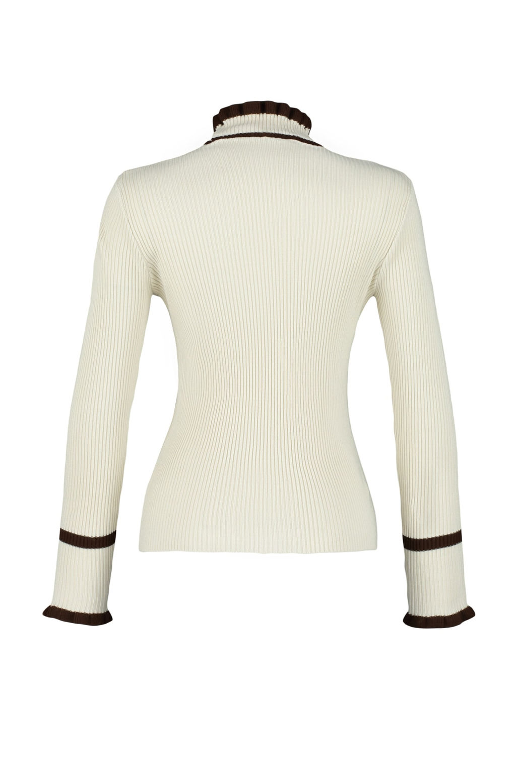 Tas Renk Bloklu Triko Kazak TWOAW22KZ1250 - Trendyolmilla фото 7