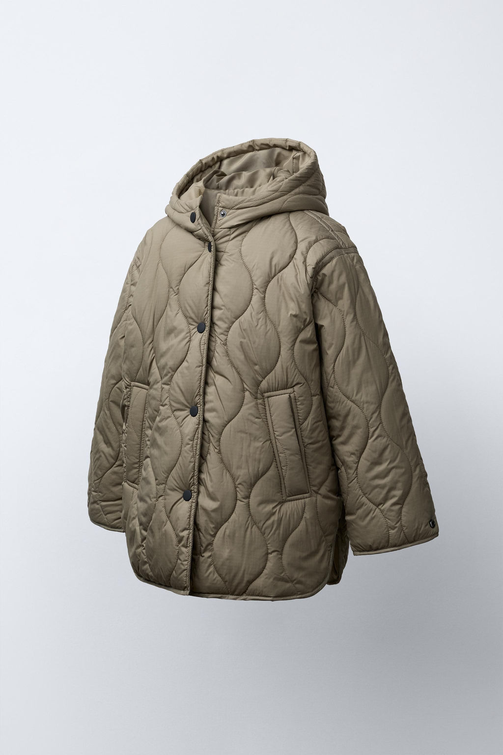 LIGHTWEIGHT LONG PUFFER JACKET - Zara фото 2