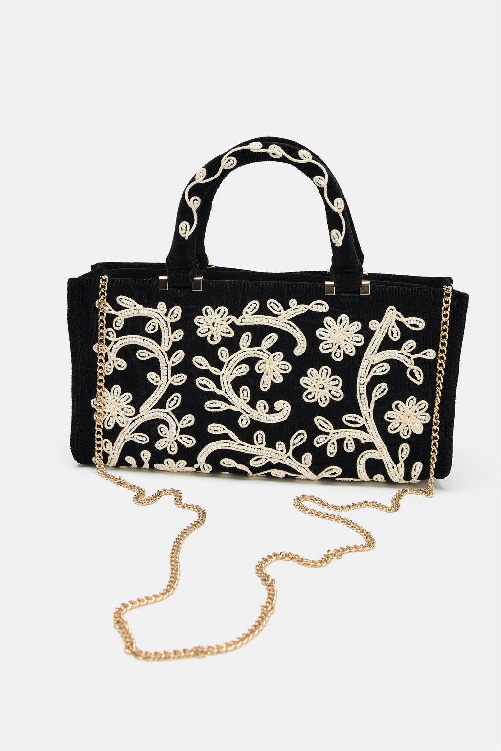 EMBROIDERED CITY BAG - Zara фото 3