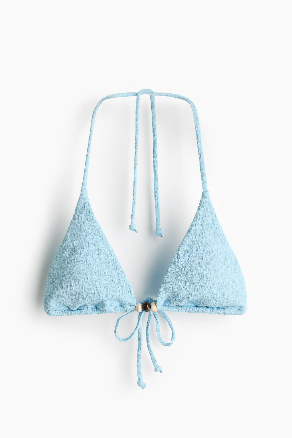 Top de bikini triangular con relleno - H&m фото 2